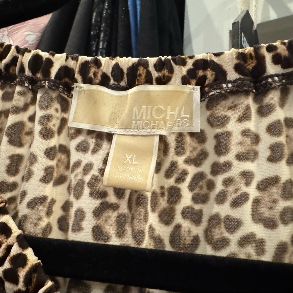 Michael Kors Animal Print Maxi Dress - Picture 2 of 3